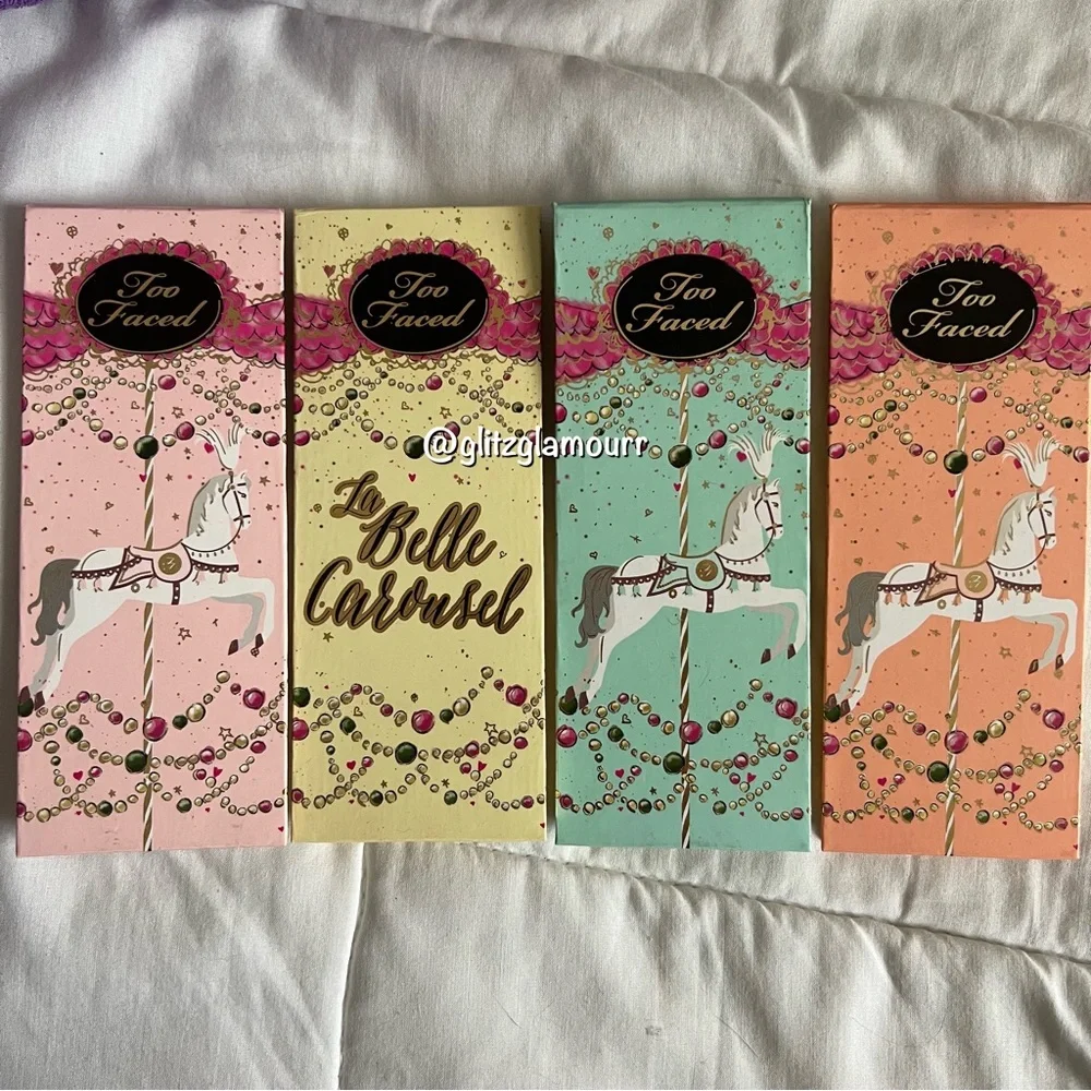 ✨READ DESCRIPTION✨ Too Faced La Belle Carousel Palettes